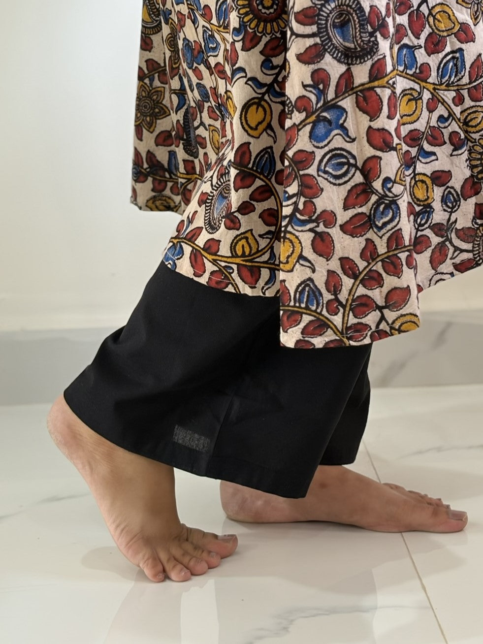 Tholi - Ikat Cotton Straight Pant - Colors
