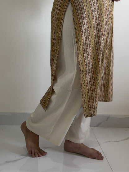 Tholi - Ikat Cotton Straight Pant - Colors