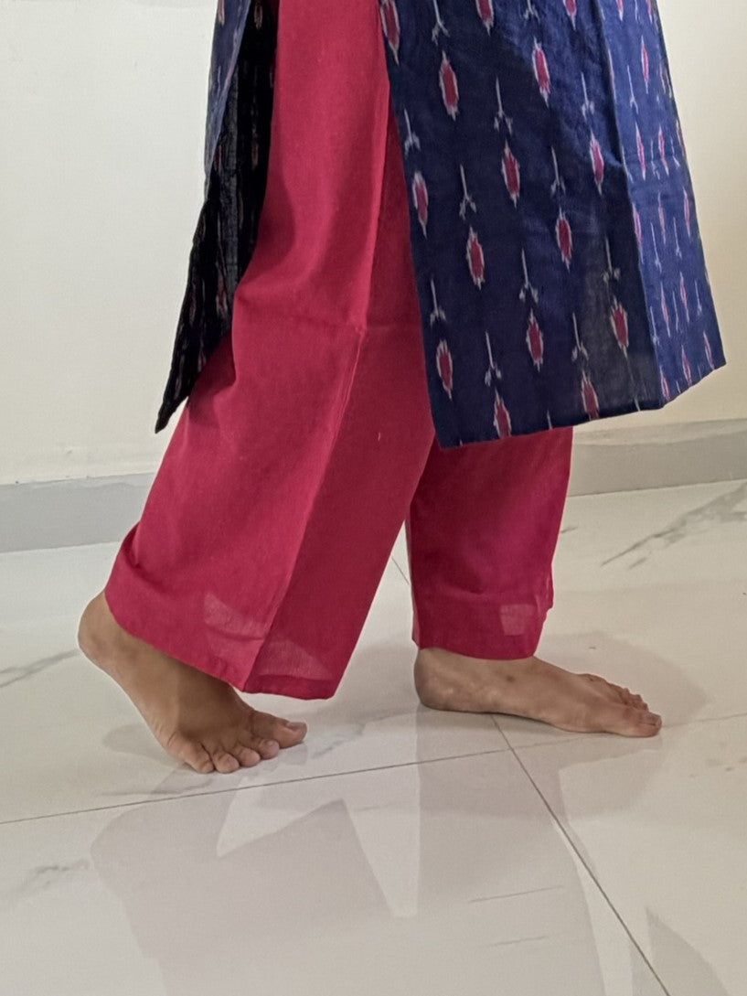 Tholi - Ikat Cotton Straight Pant - Colors